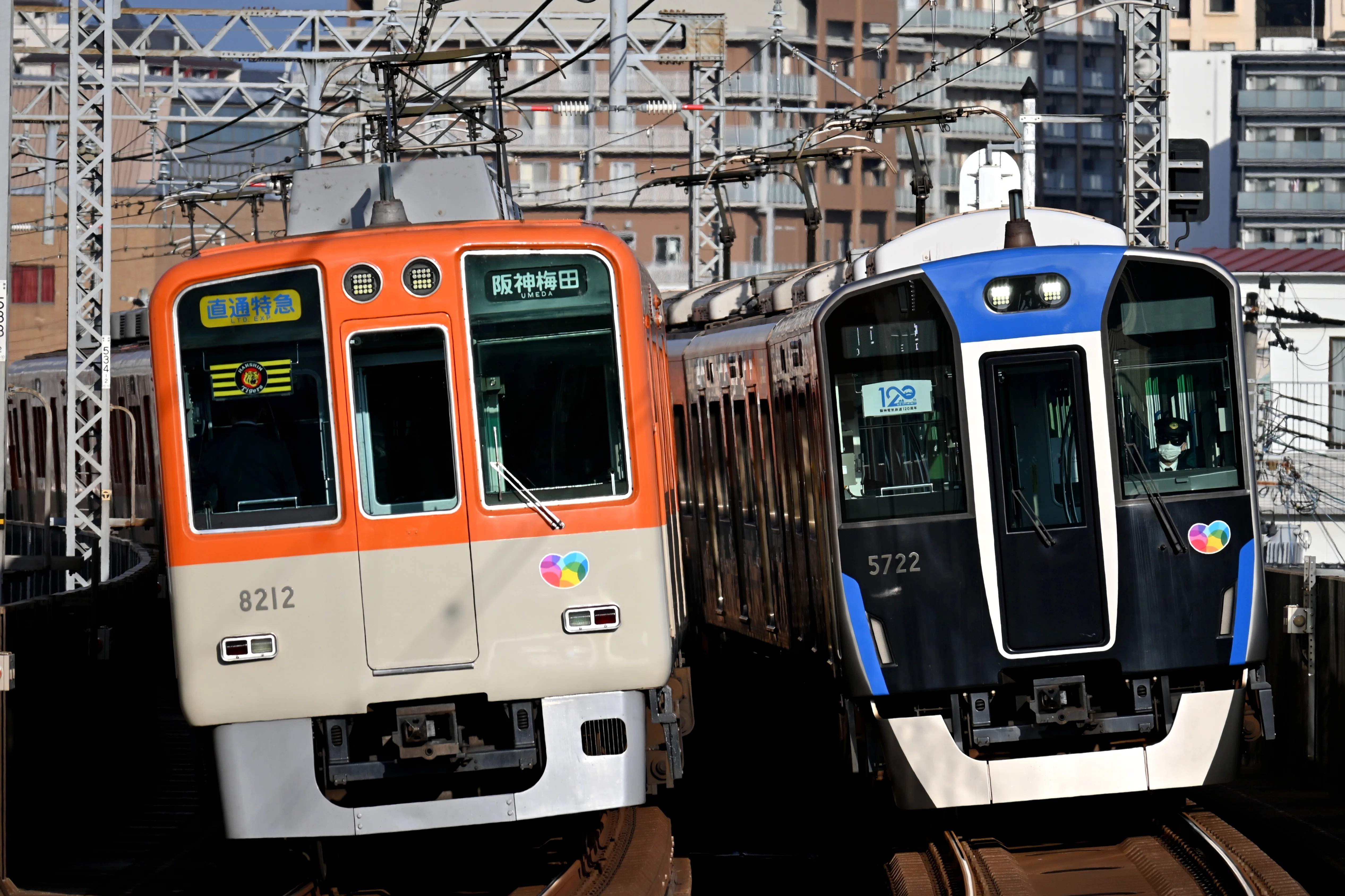 阪神電車 大震災から立ち直った8523Fを撮る！（前編）｜隣の芝生は隣の芝生