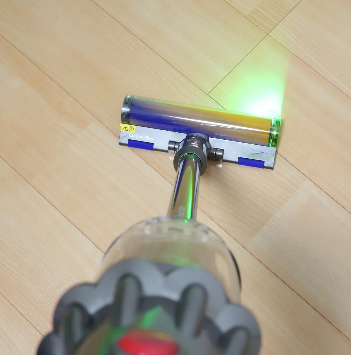 Dyson V12 Detect Slim Fluffy (SV46 FF EX) Optic ライト