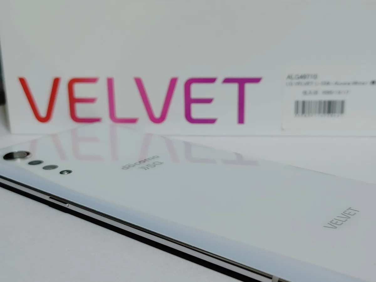LG VELVETについてのぼんやりした感想｜亀戸杯