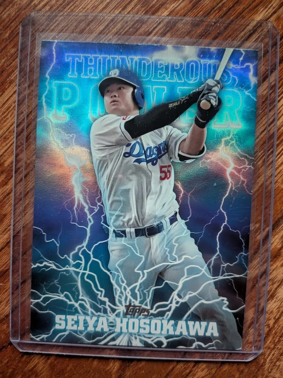第120話 2025 TOPPS NPB TP-10 細川成也 THUNDEROUS POWER｜みづの