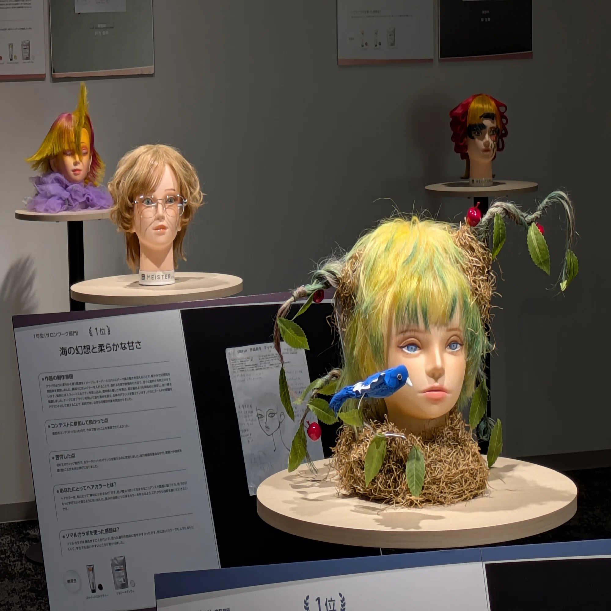 ホーユーヘアカラーミュージアム｜レオナール・フグ田?