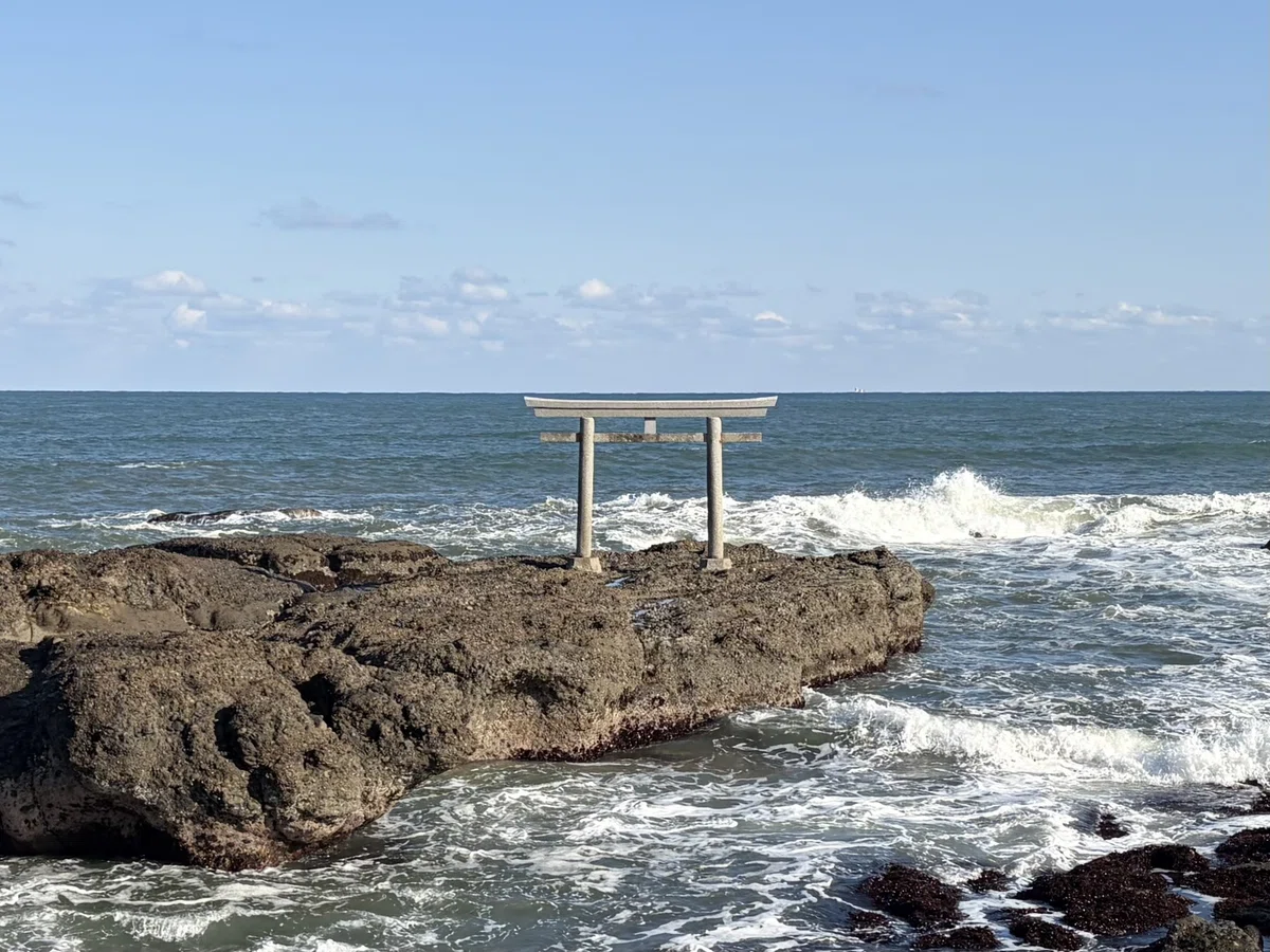 【大洗磯前神社】海中の鳥居で有名な神社を隅々まで回る｜最後の最後で大慌て｜ほぼ63世ヤマトタケル