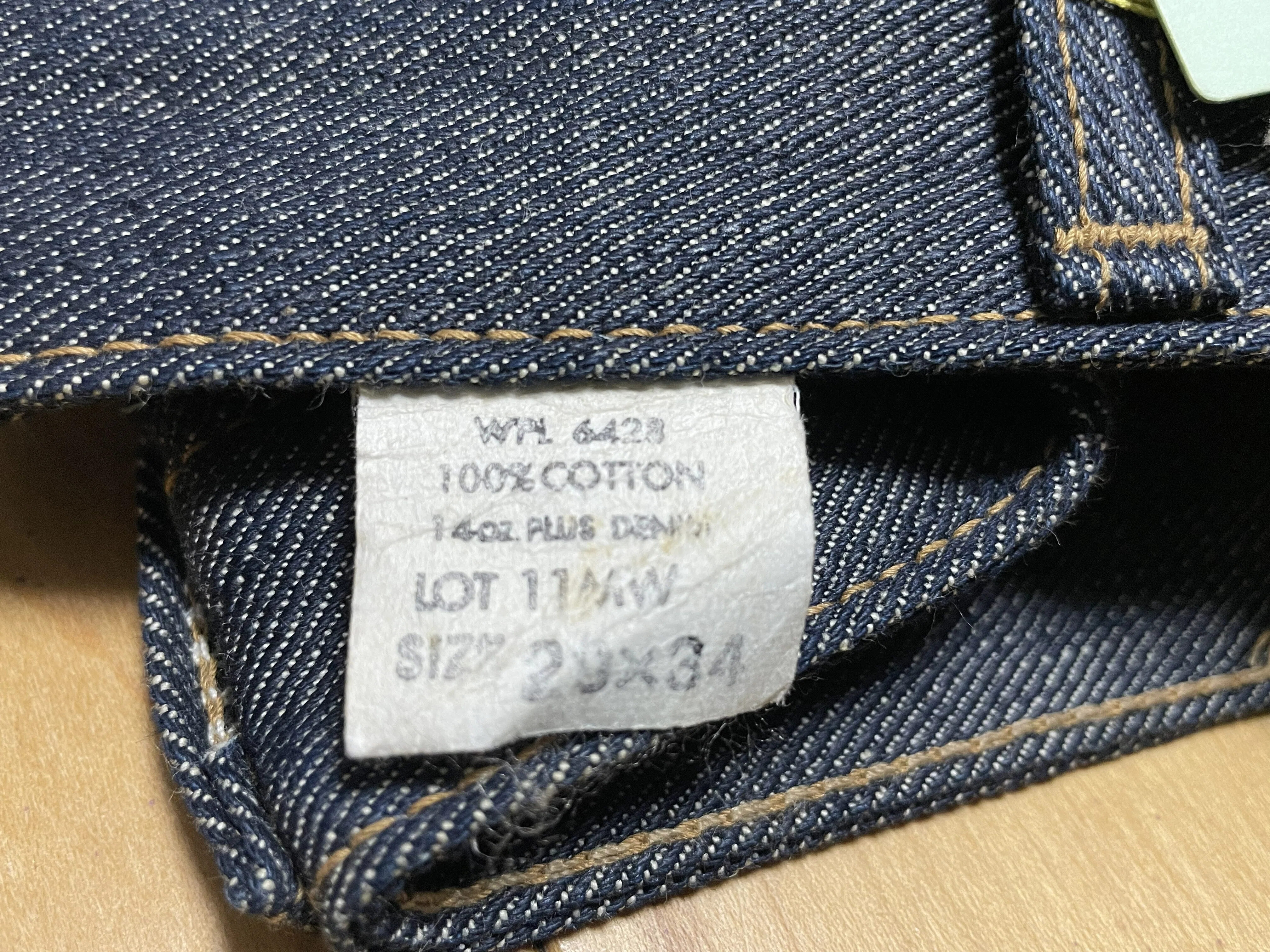 Wrangler 11MW M1112 (M1110のボタン仕様) W36 ラングラージャパン 