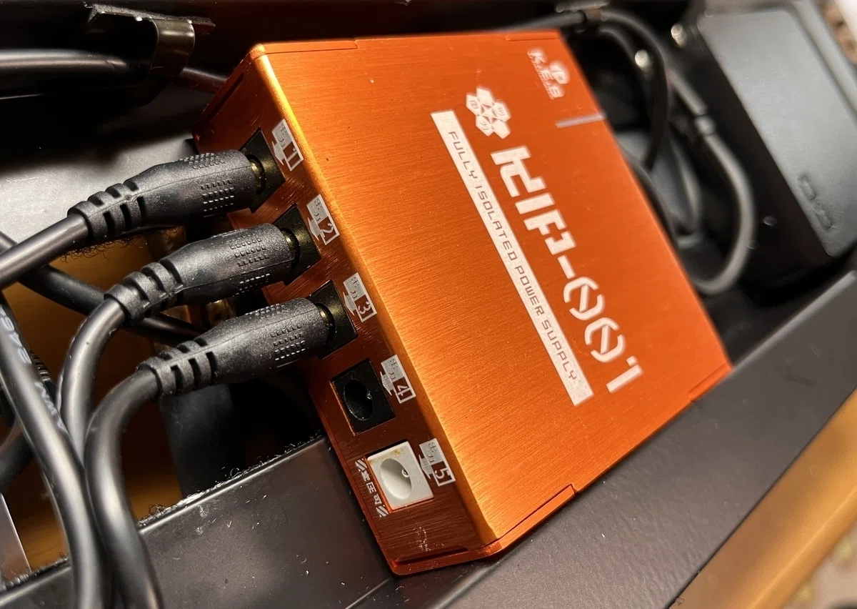 Pedaltrain NANOとパワーサプライKIP-001｜鋪田博紀@音楽