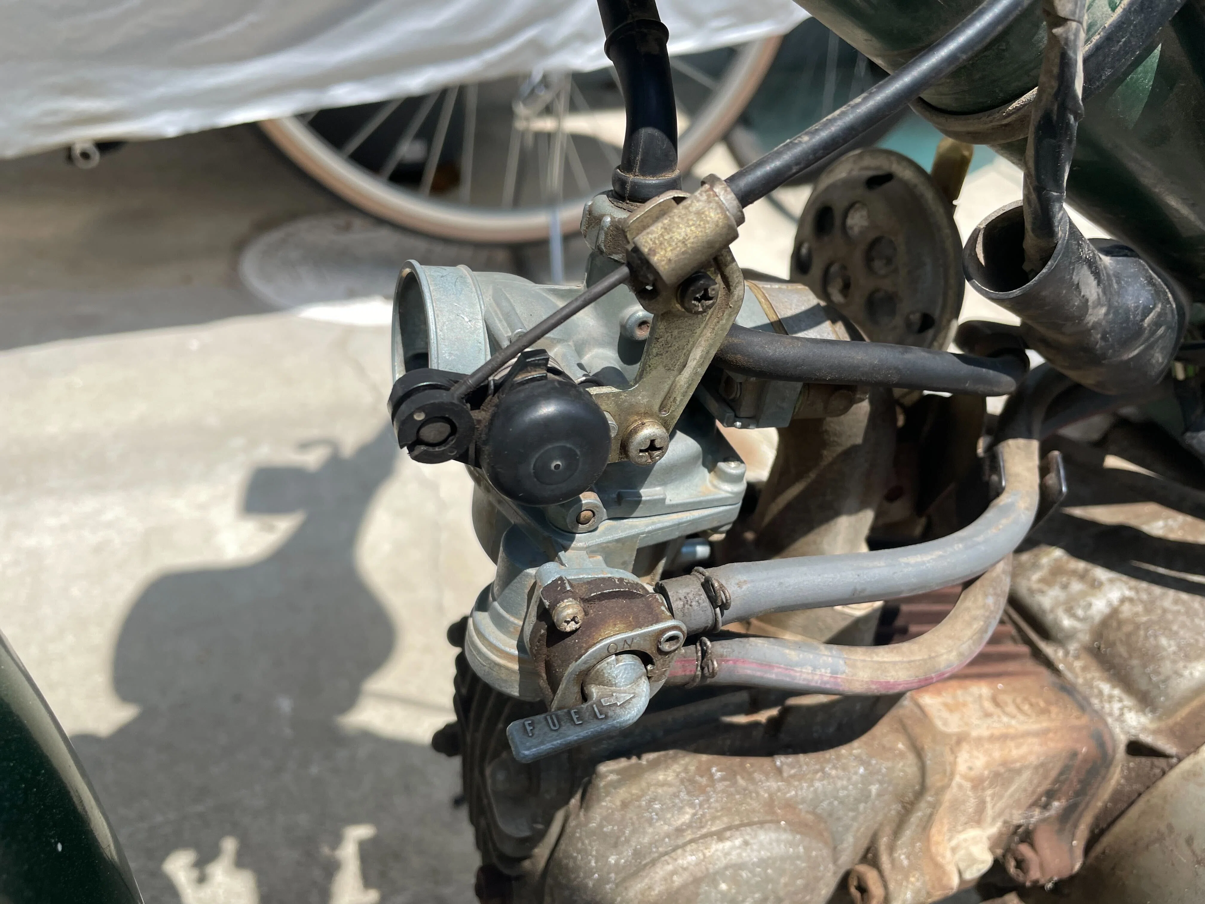 スーパーカブC50 キャブレターオーバーホール作業 メンテナンス記録
