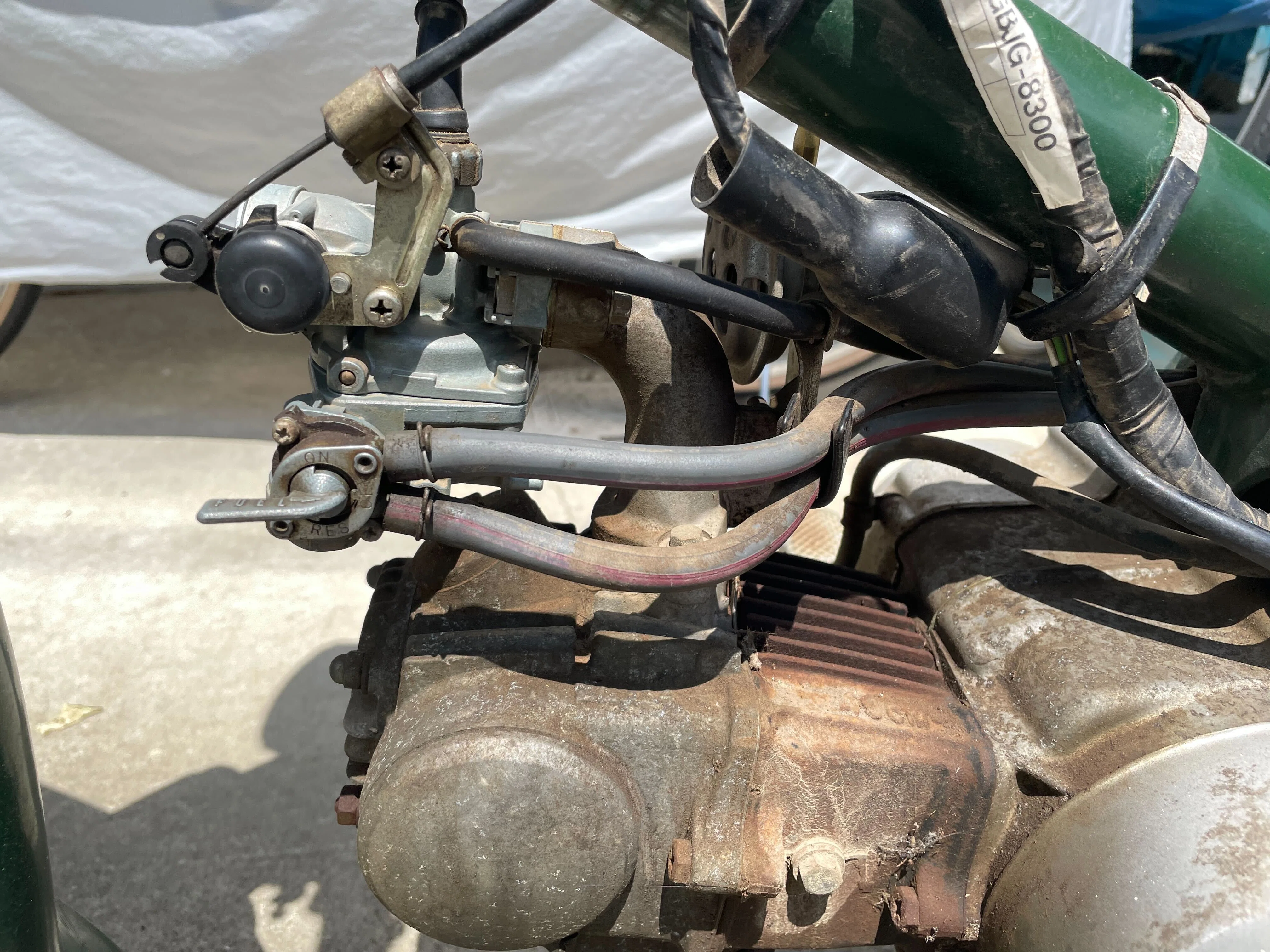 スーパーカブC50 キャブレターオーバーホール作業 メンテナンス記録
