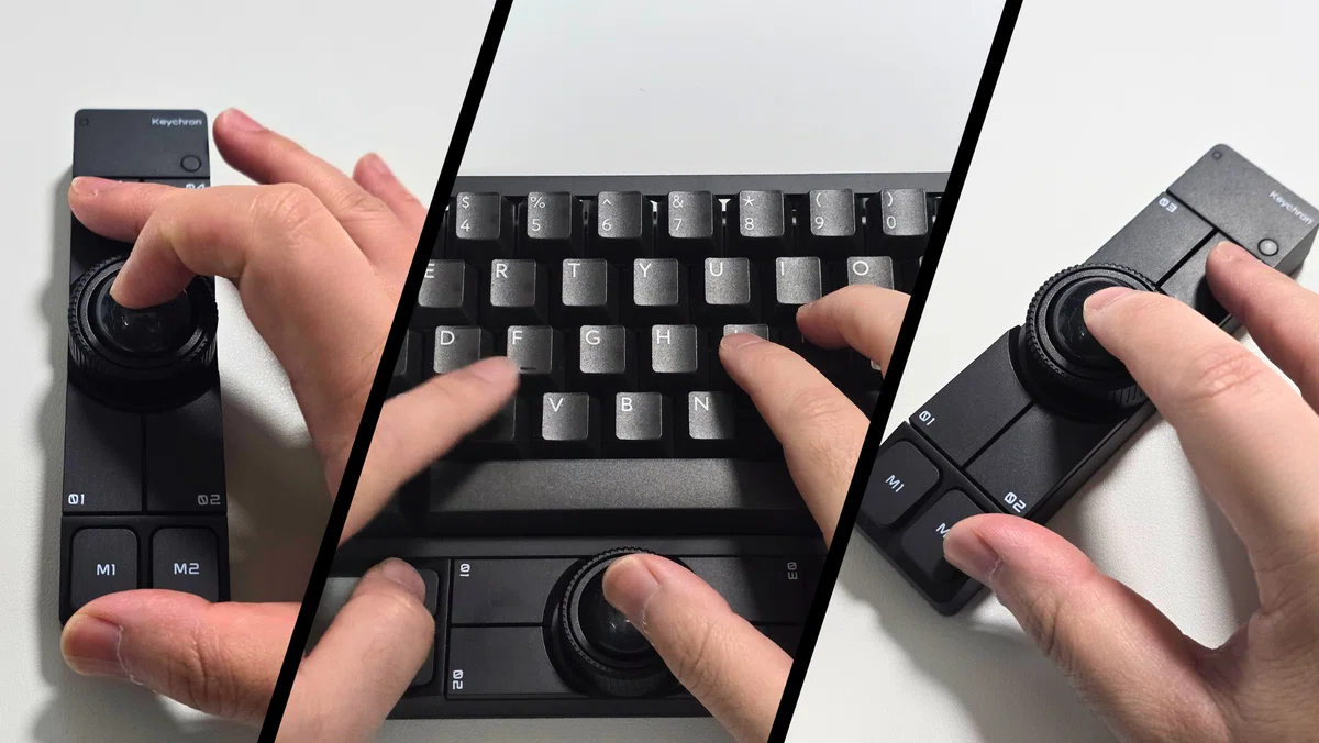 Keychron Nape Pro レビュー｜しじまアオ（裏側）