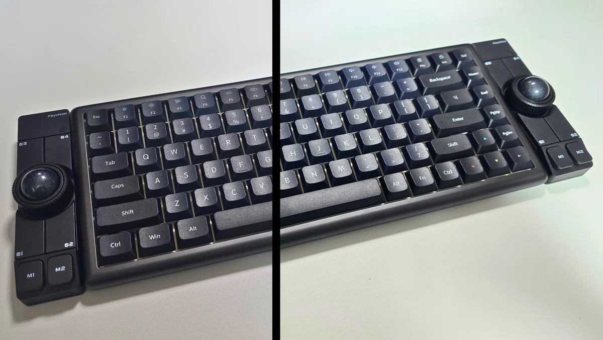 Keychron Nape Pro レビュー｜しじまアオ（裏側）