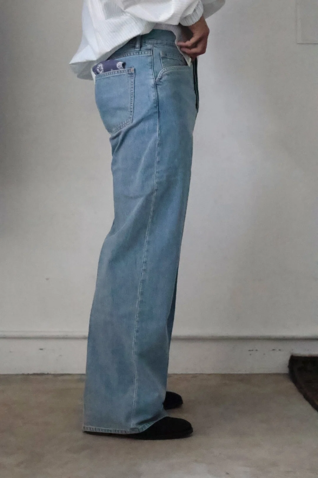 に*た様 TranquilleトランキーユThe Baggy Jean Pant Tranquille(トランキーユ)” Tranquille- The Baggy Jean Pantalon｜Mo