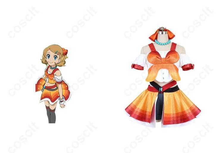 ポケットモンスター セレナ コスプレ衣装 コンテスト衣装｜華やかで