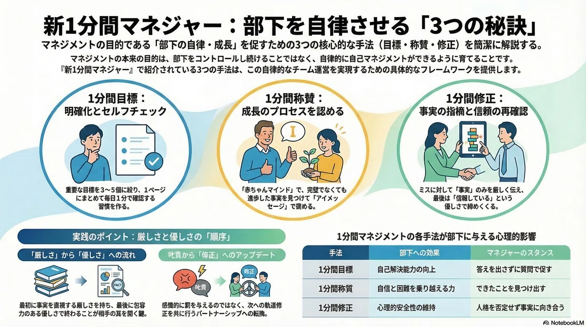 剛腕でもやさしいだけでもないマネジャー ──『新1分間マネジャー