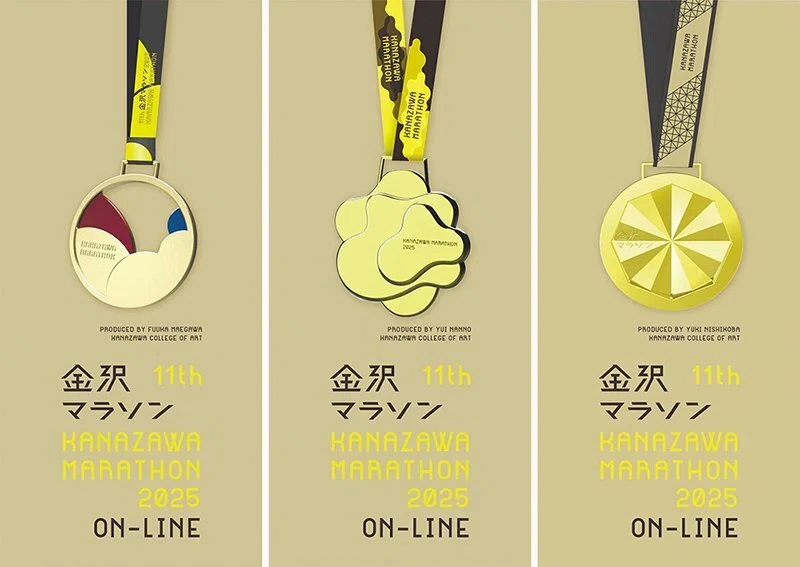 金沢マラソンメダルデザインについて｜Mikio Yajima