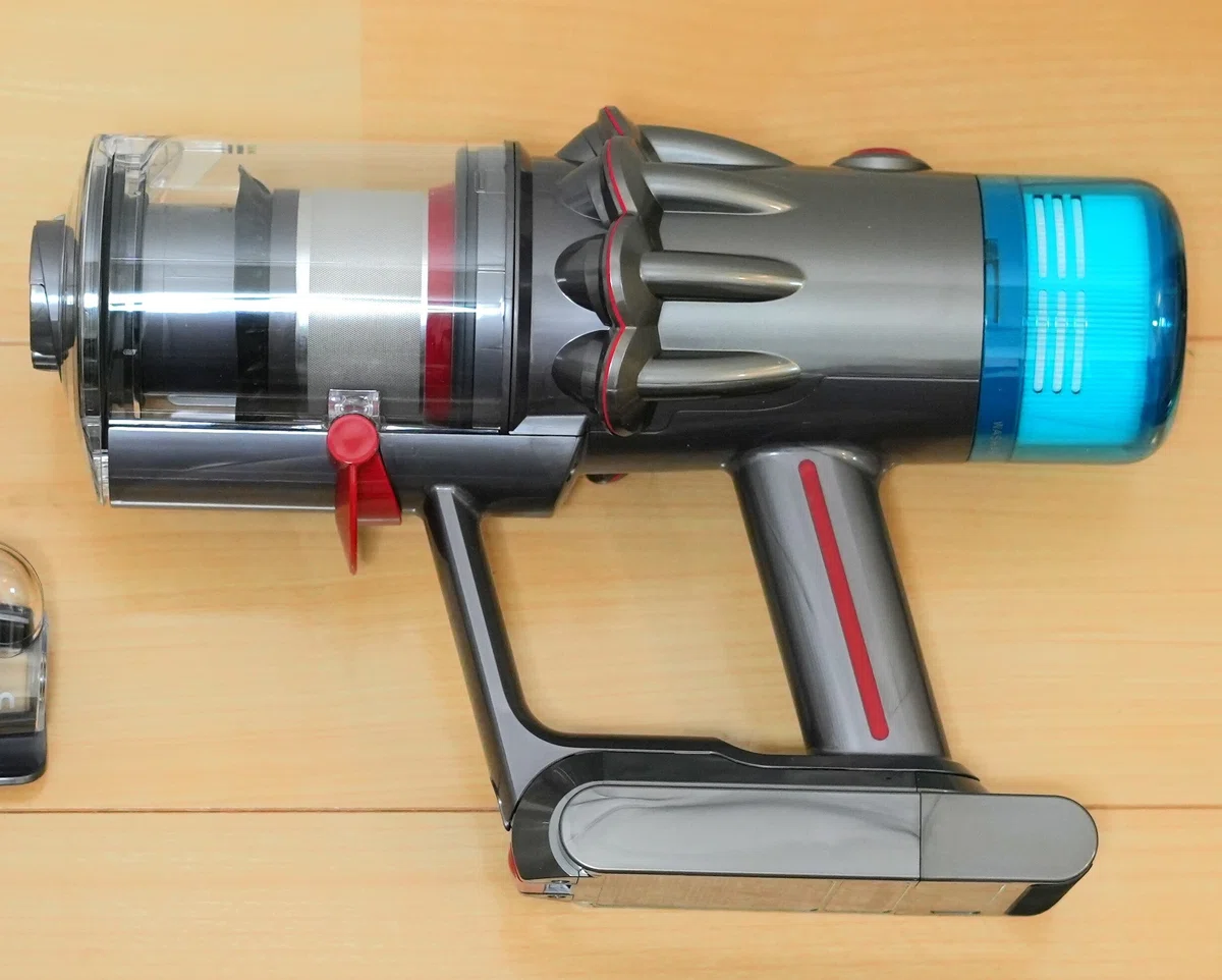 Dyson V12 Detect Slim Fluffy (SV46 FF EX) クリアビン