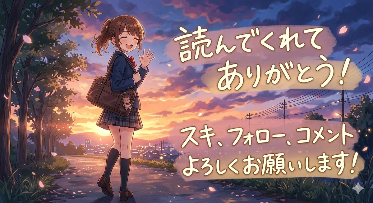 スキ、フォロー、コメントお願いします！