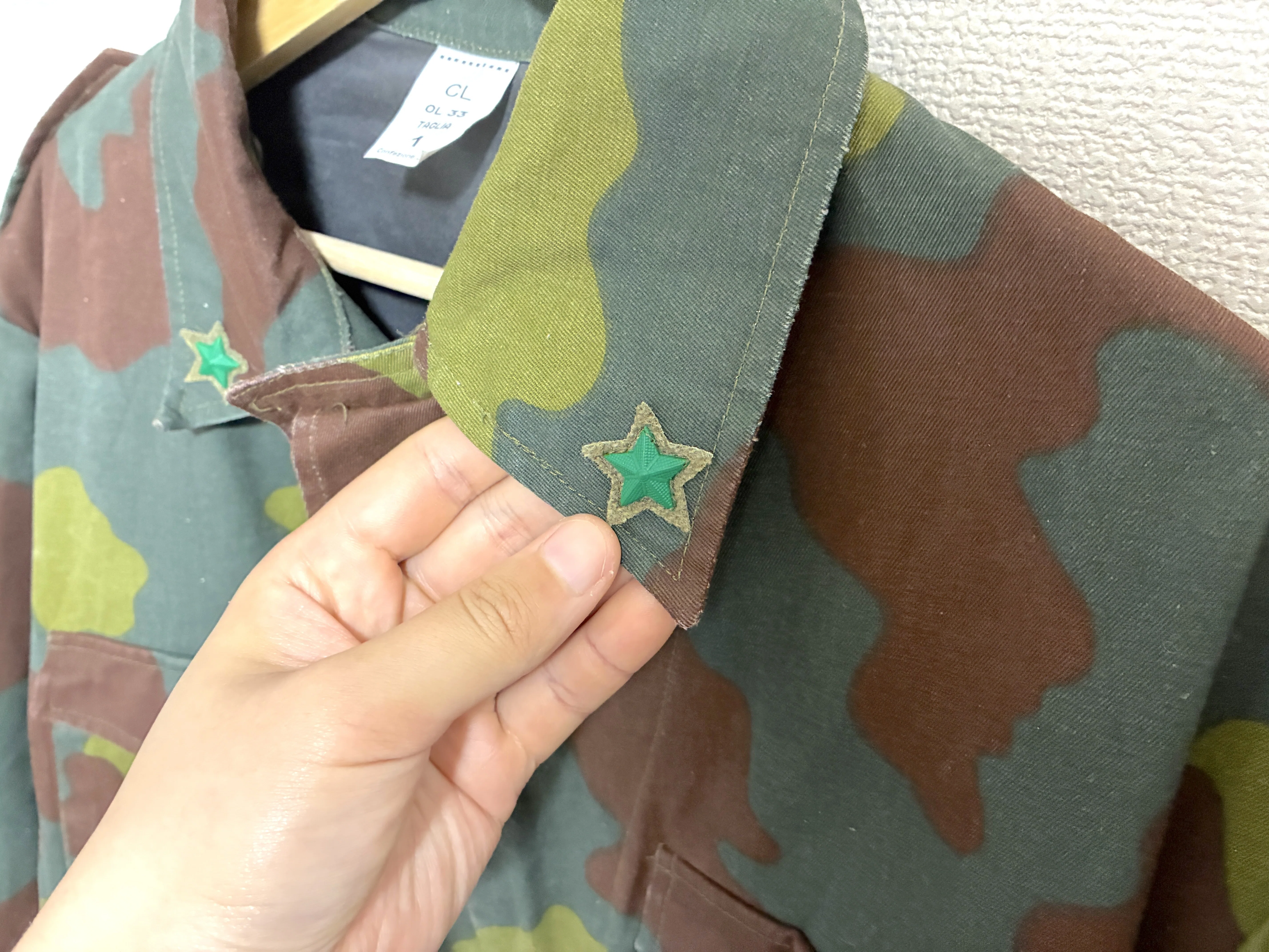 レビュー】イタリア軍 サンマルコカモ フィールドジャケットの