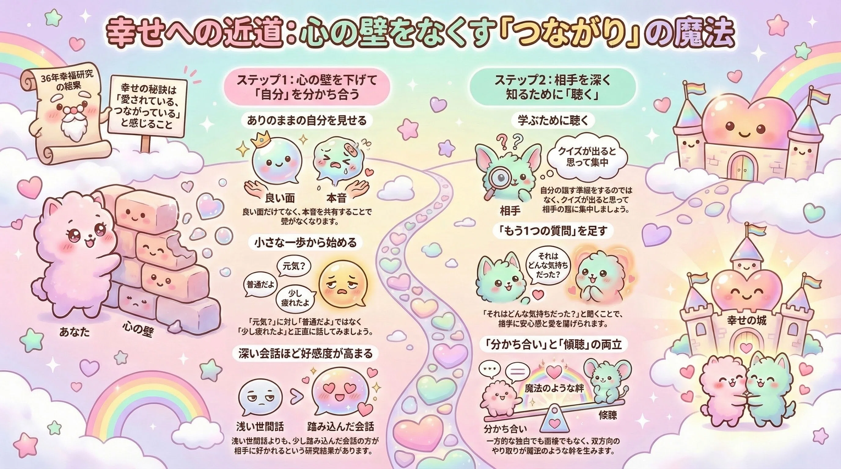 幸福—それを見いだす方法 36年の研究で辿り着いた「幸せ」の唯一の答え：心の壁を壊すための具体