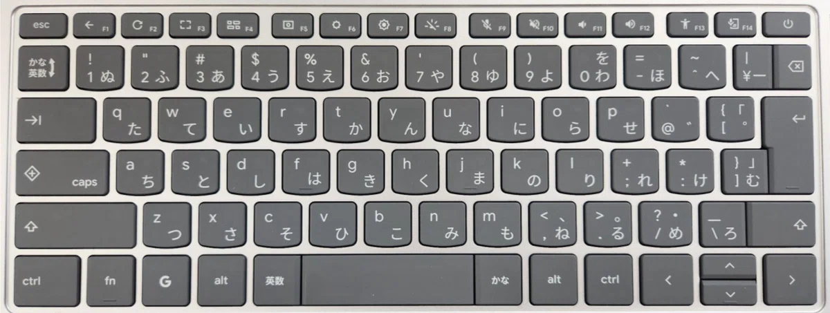 Lenovo Chromebook 日本語配列 Chromebook の日本語キーボードとショートカット確認方法 | しょうもーど