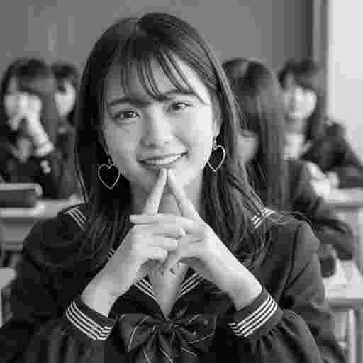 女子高生 可愛いポーズ 写真素材(AJ12)サンプル036