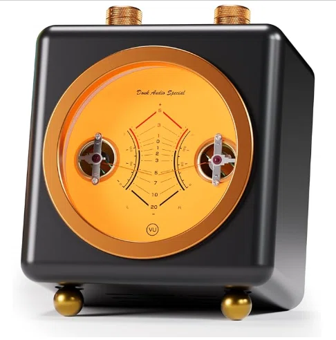 Douk Audio VU メーター Douk Audioの縦型アナログVUメーターのデサインが個性的｜ごくらく