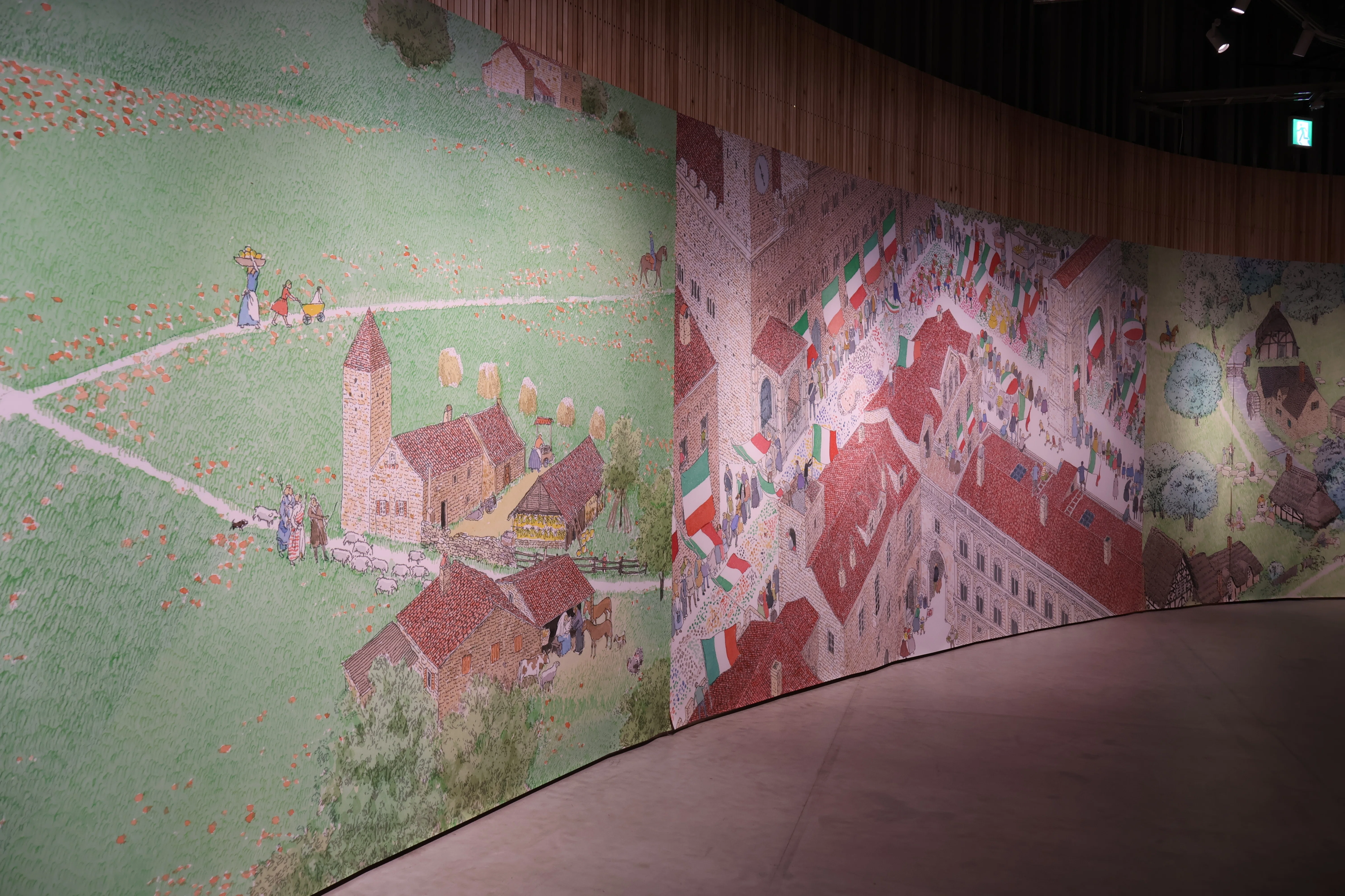 すみからすみまで見たい絵 安野光雅展｜PLAY! MUSEUM｜エト