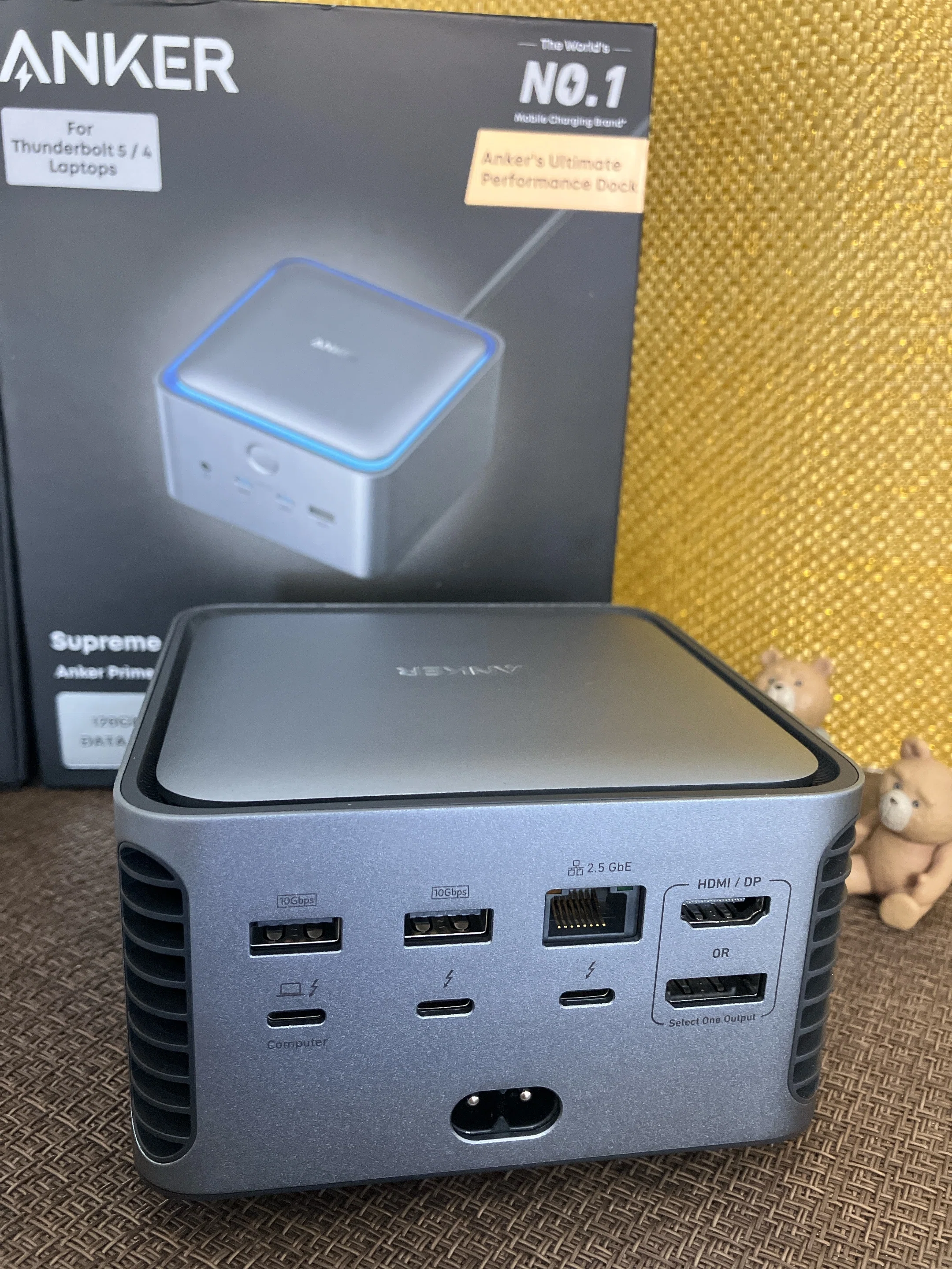 Anker Prime TB(サンダーボルト)5 Dock導入で普通のHDDが前より爆速に