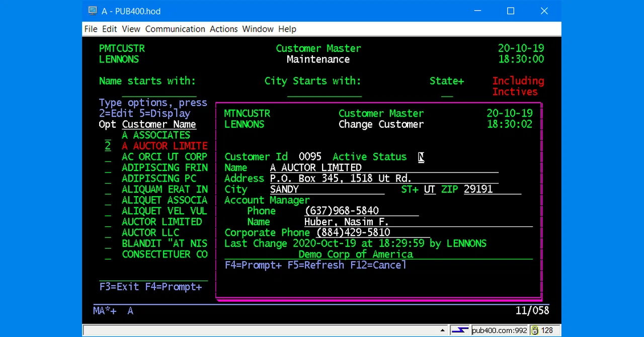 IBM RPGの5250緑画面アプリを15分でWebアプリに変換した話｜G.state