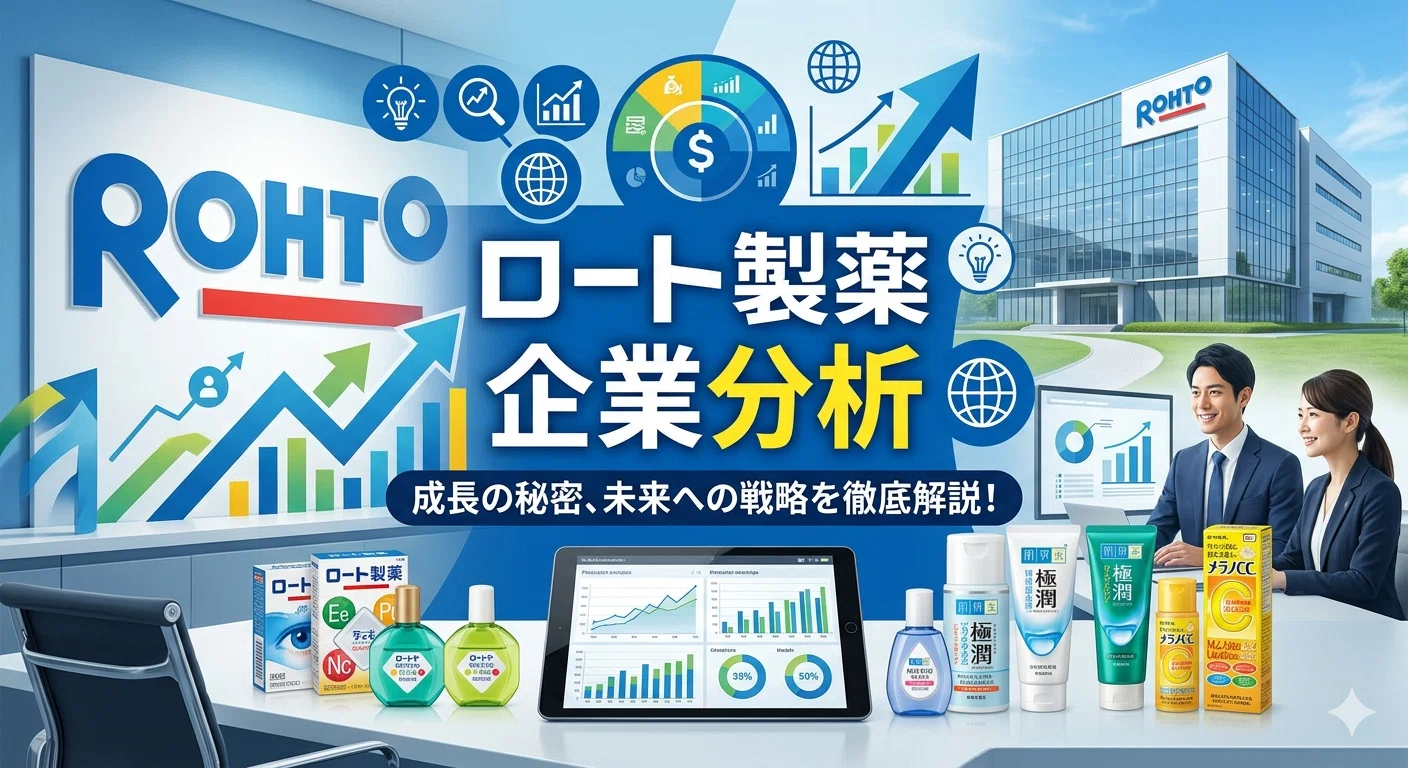 ロート製薬（東証プライム：4527）は長期投資に値するか？事業戦略と