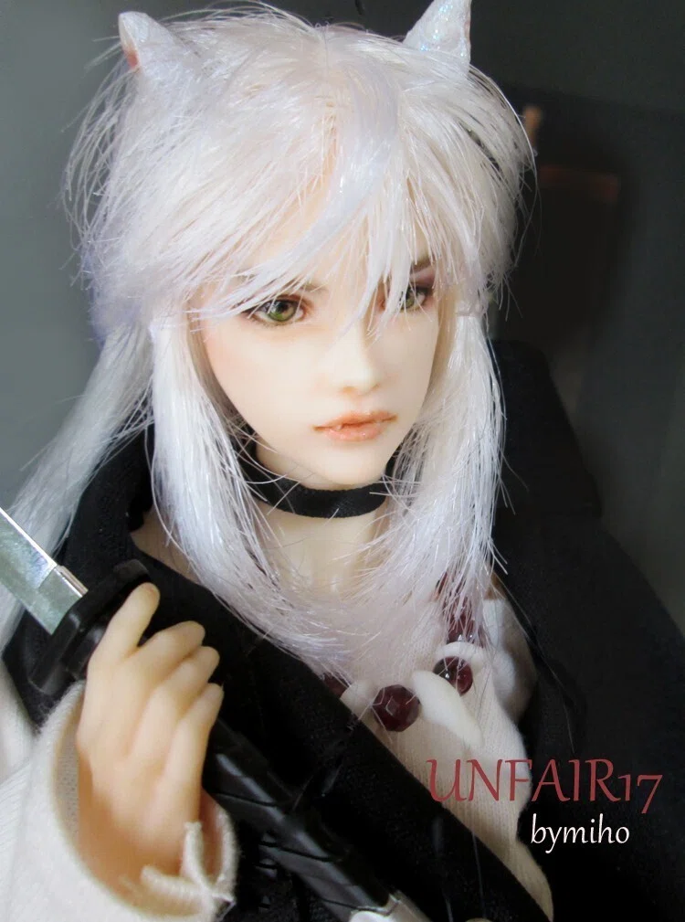 1/6カスタムドールヘッド☆UNFAIR17☆ bymiho☆六分の一男子図鑑