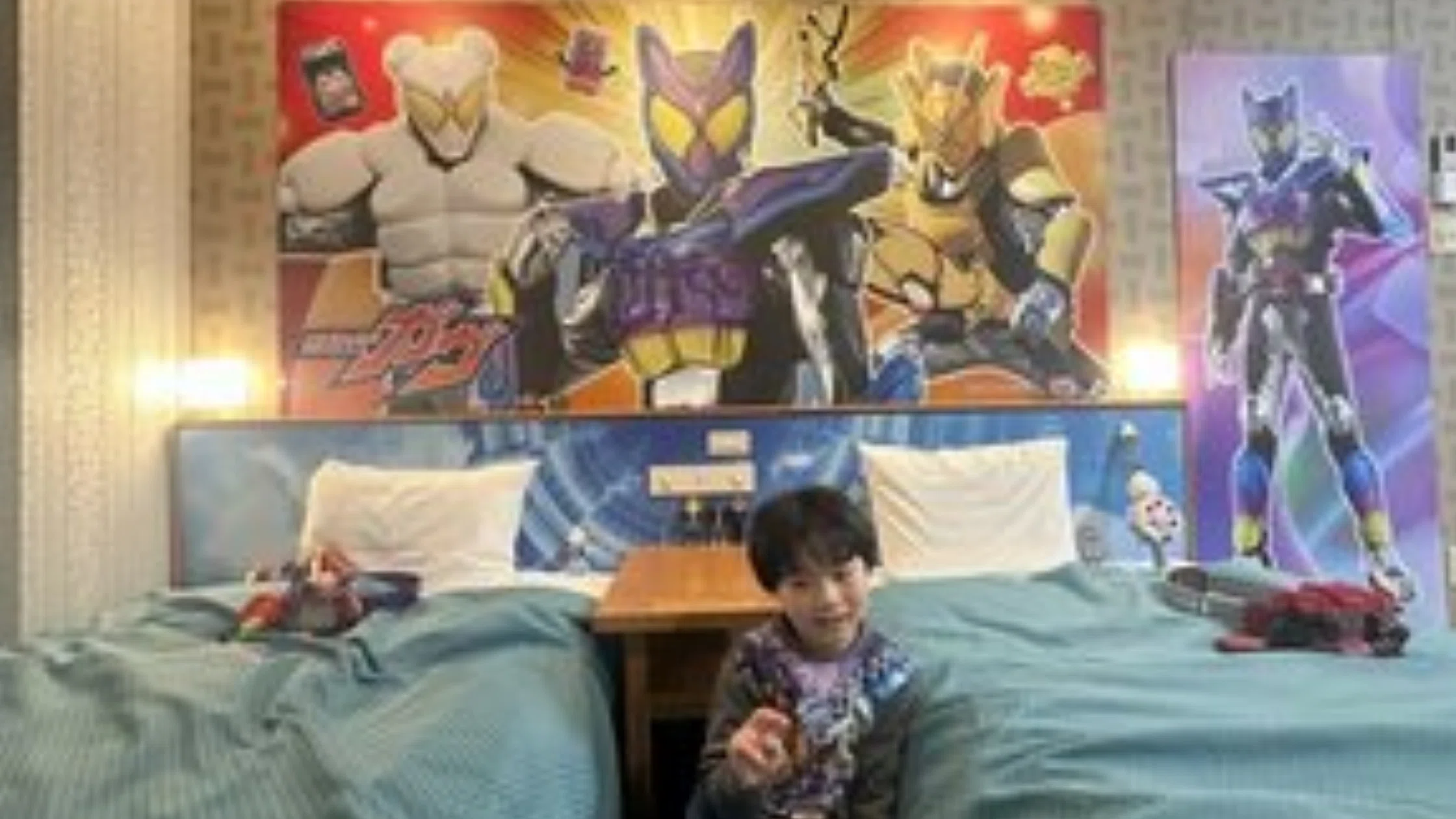 池の平ホテル「仮面ライダールーム」宿泊レポ②豪華特典＆母子感動の