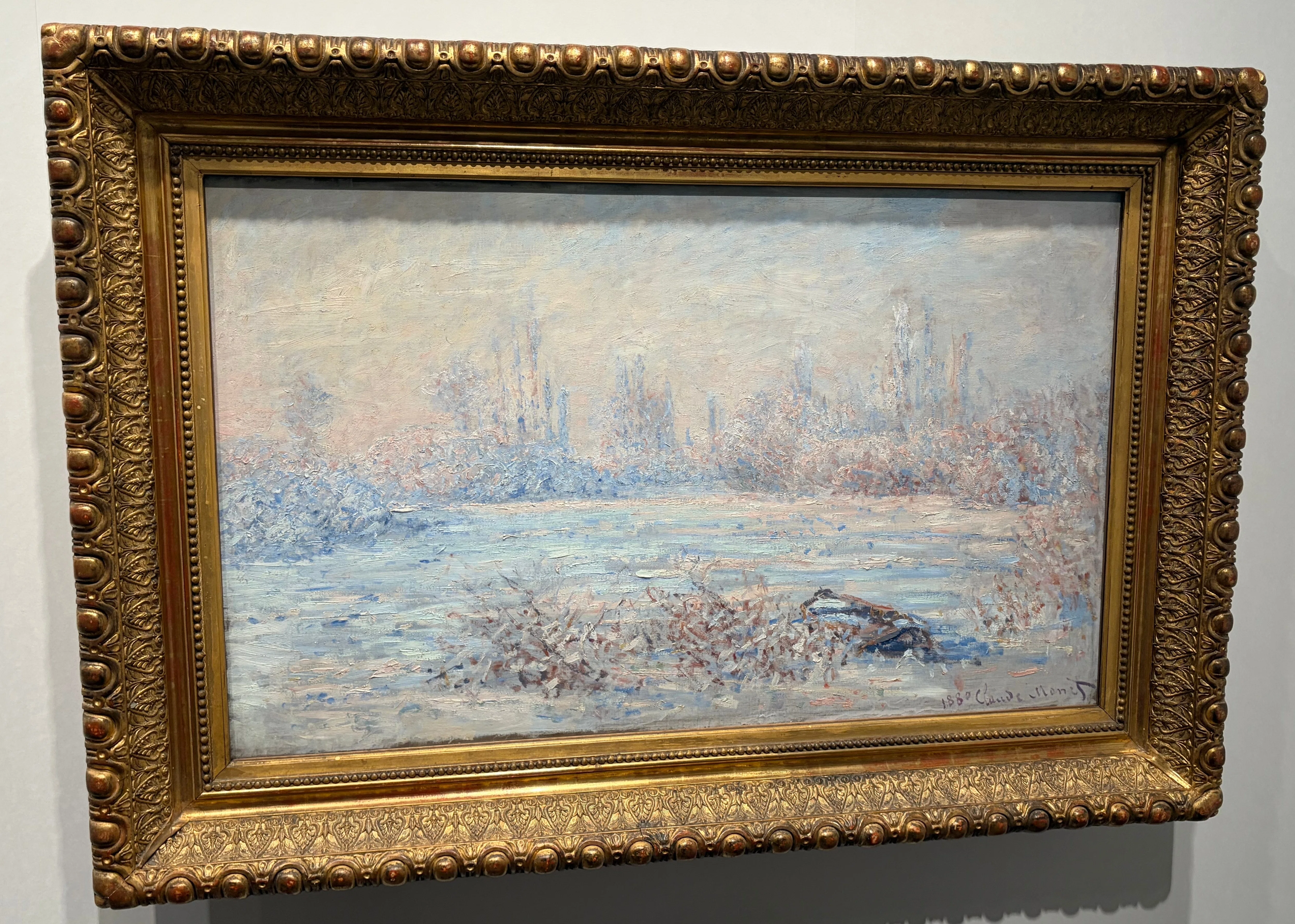クロード・モネ―風景への問いかけ＠アーティゾン美術館 | 修復後の「か