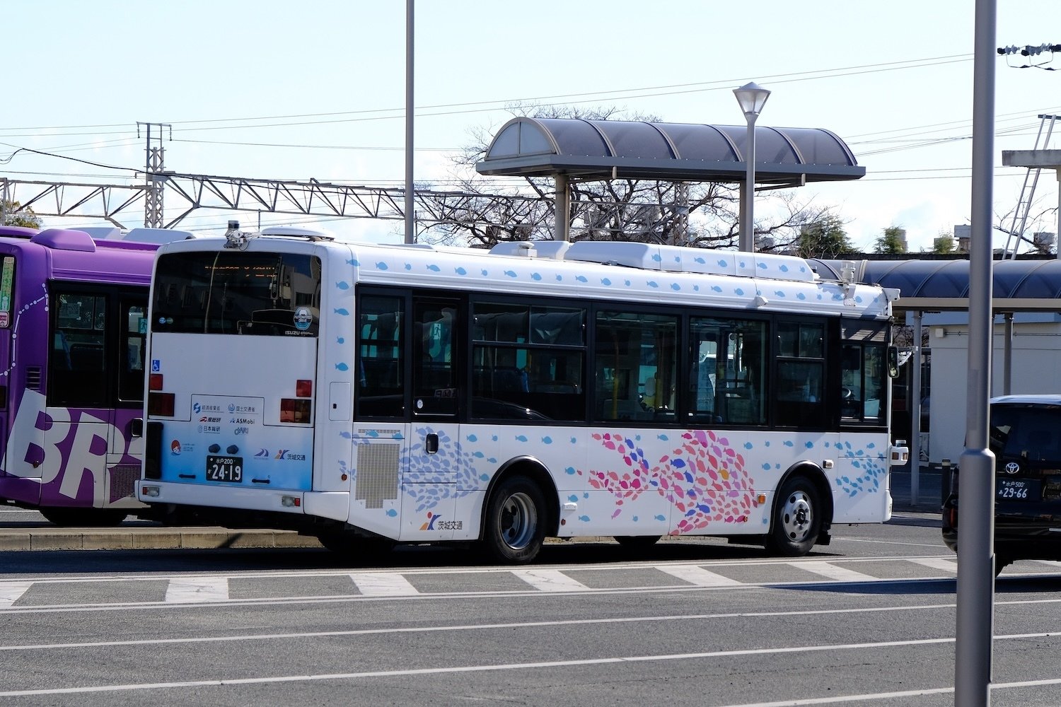1/30 選挙で日立〜水戸 ひたちBRT（自動運転バス）にも乗ったよ｜ayano