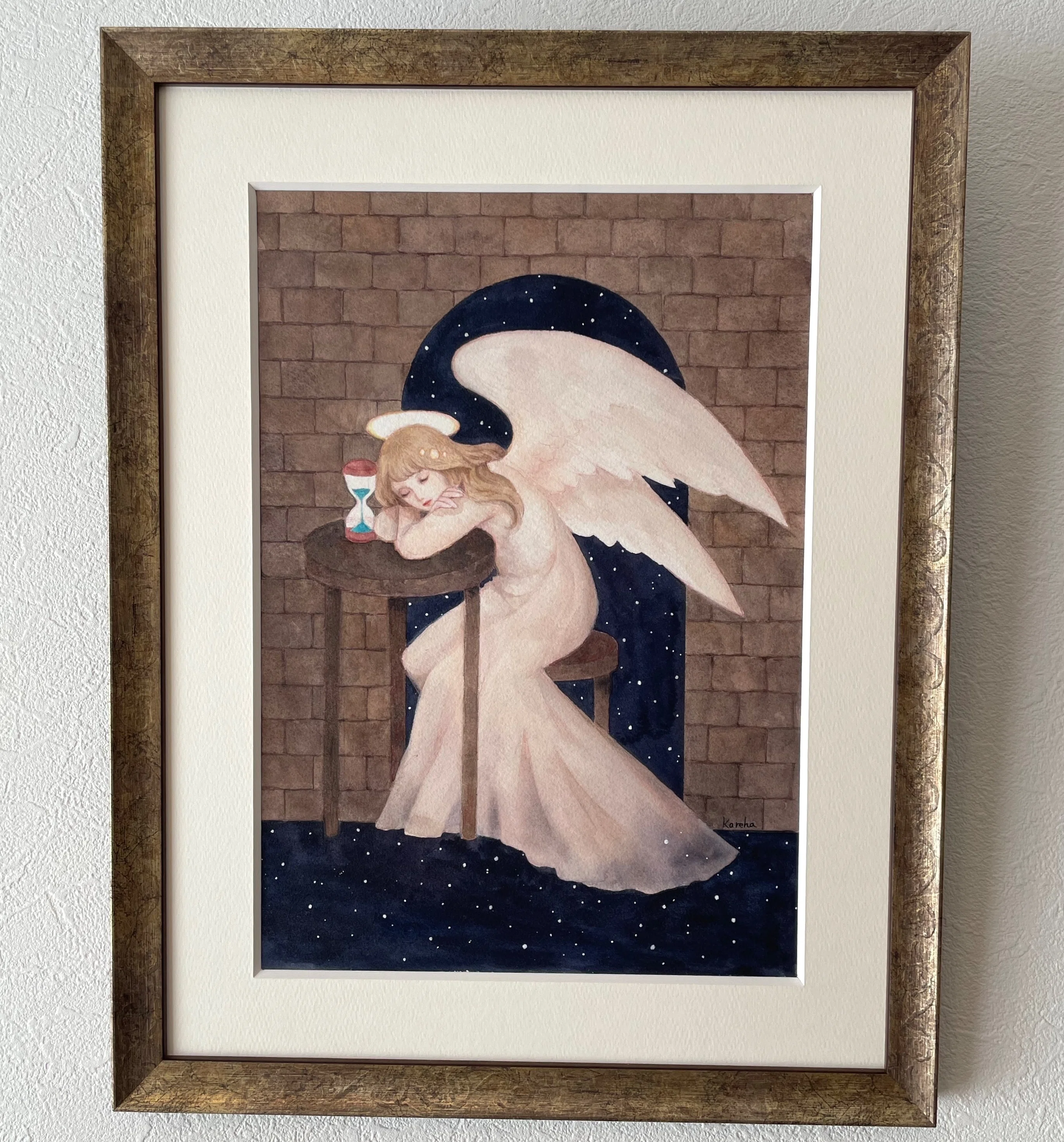 なぜ天使を描くのか？苦手から育てた大切なモチーフ｜枯葉庭園
