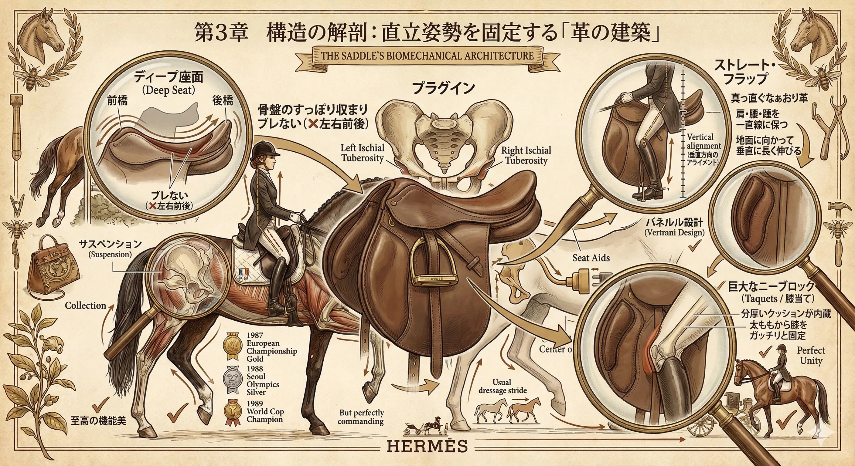 コルランドゥス (Corlandus) 徹底解剖：名馬が導いた「深い座面」と