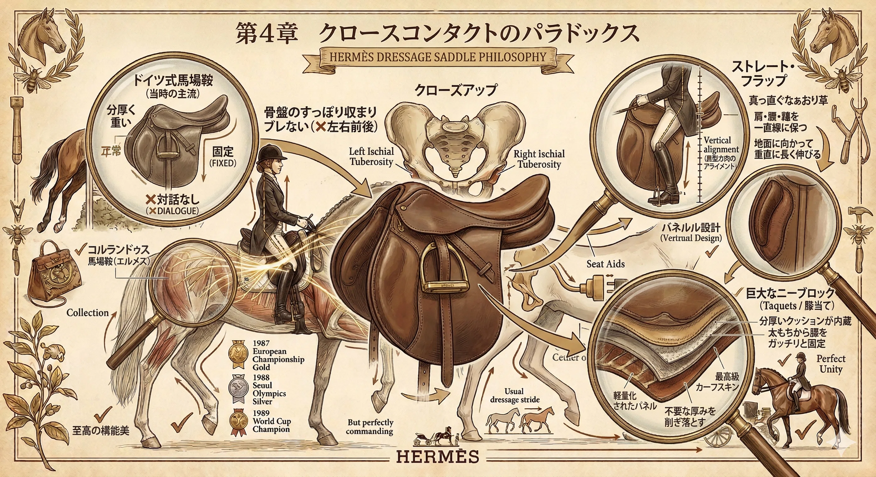コルランドゥス (Corlandus) 徹底解剖：名馬が導いた「深い座面」と