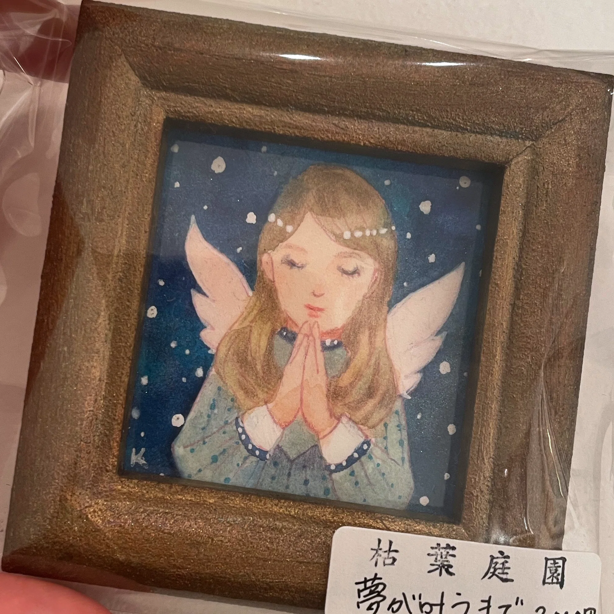 なぜ天使を描くのか？苦手から育てた大切なモチーフ｜枯葉庭園