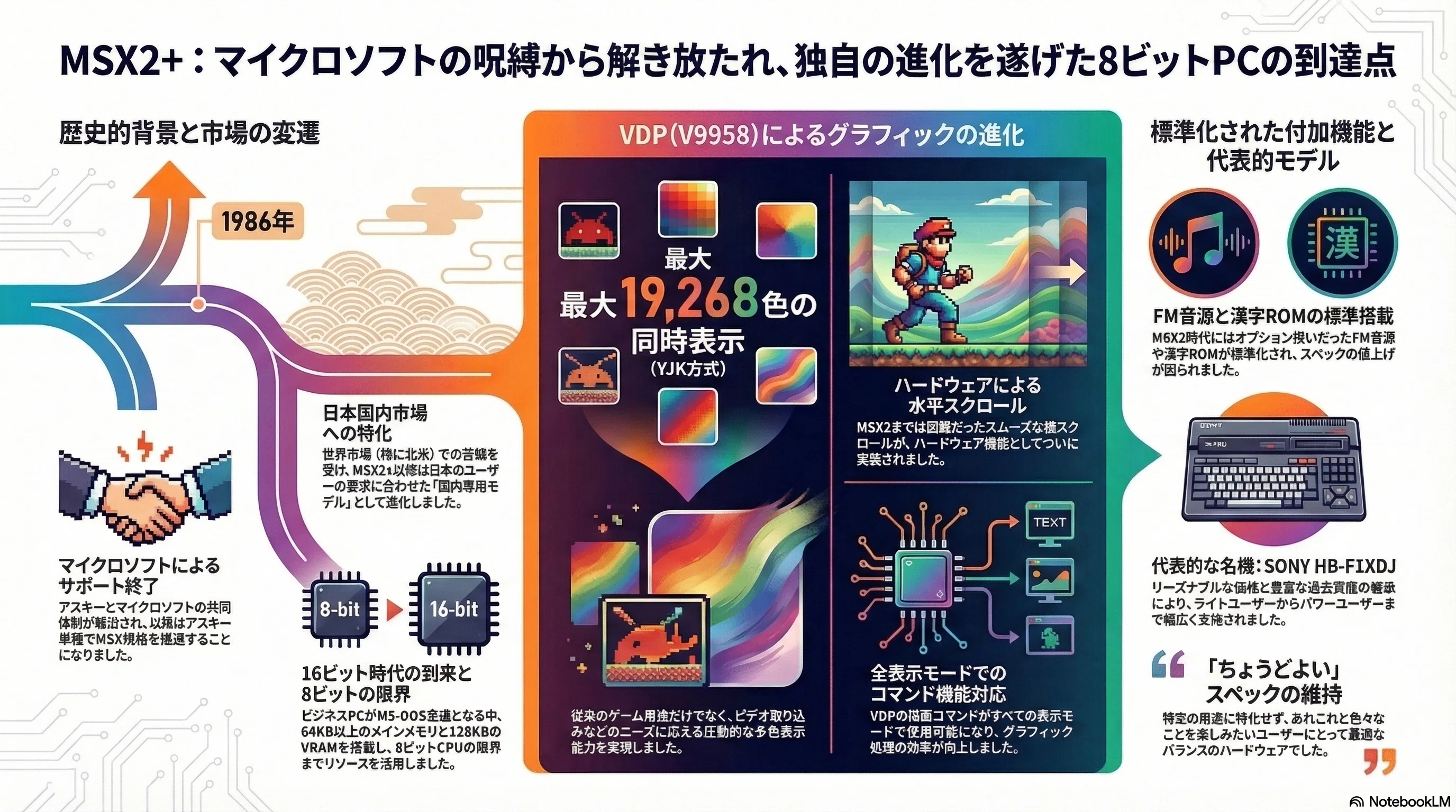MSX2+ - マイクロソフトの呪縛から解放された新しい道(とDEVCONの話)｜kzn