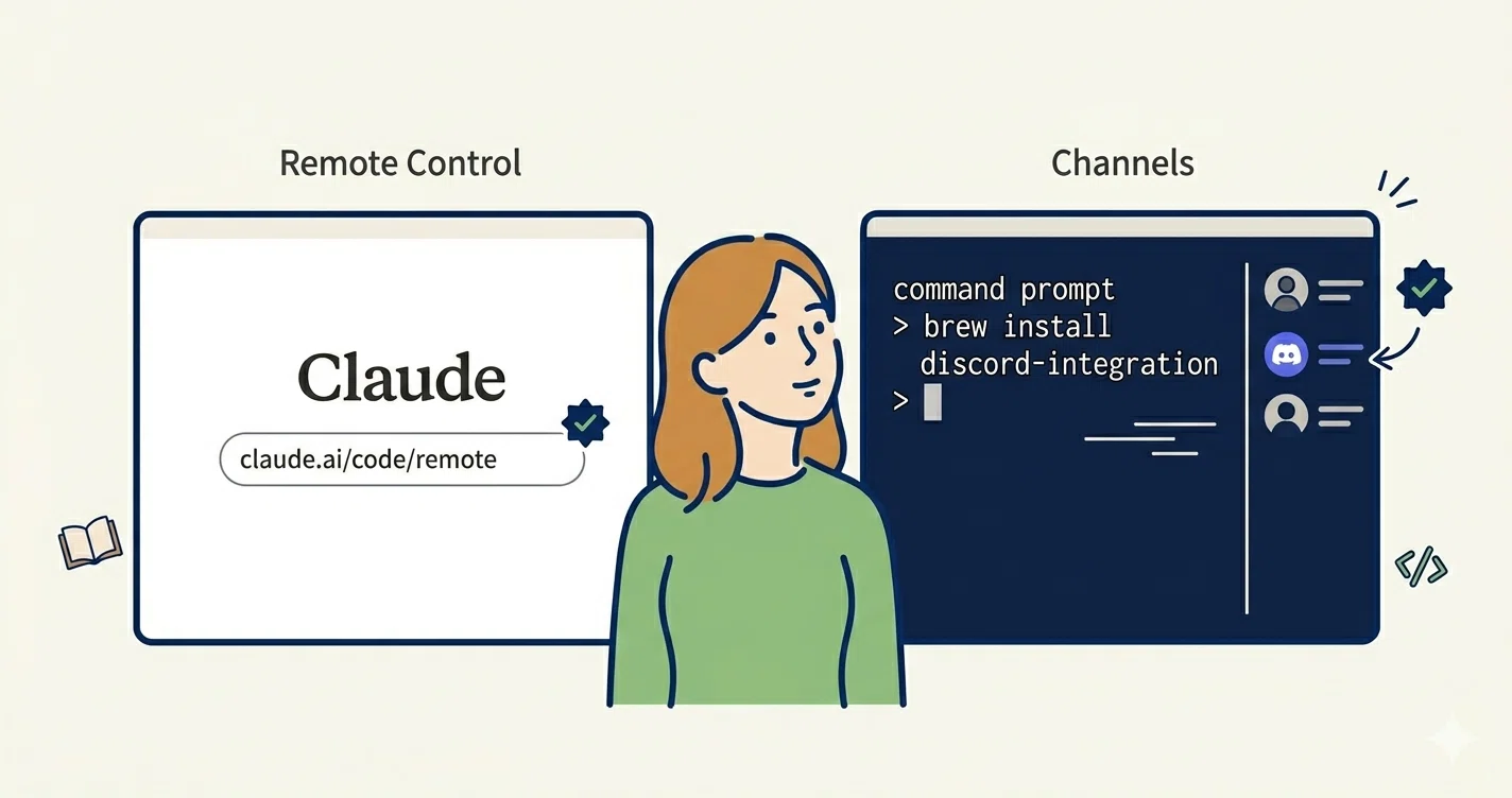 Discord에서 Claude Code로 지시를 내릴 수 있게 되었습니다. Claude Code Channels를 사용해 ...