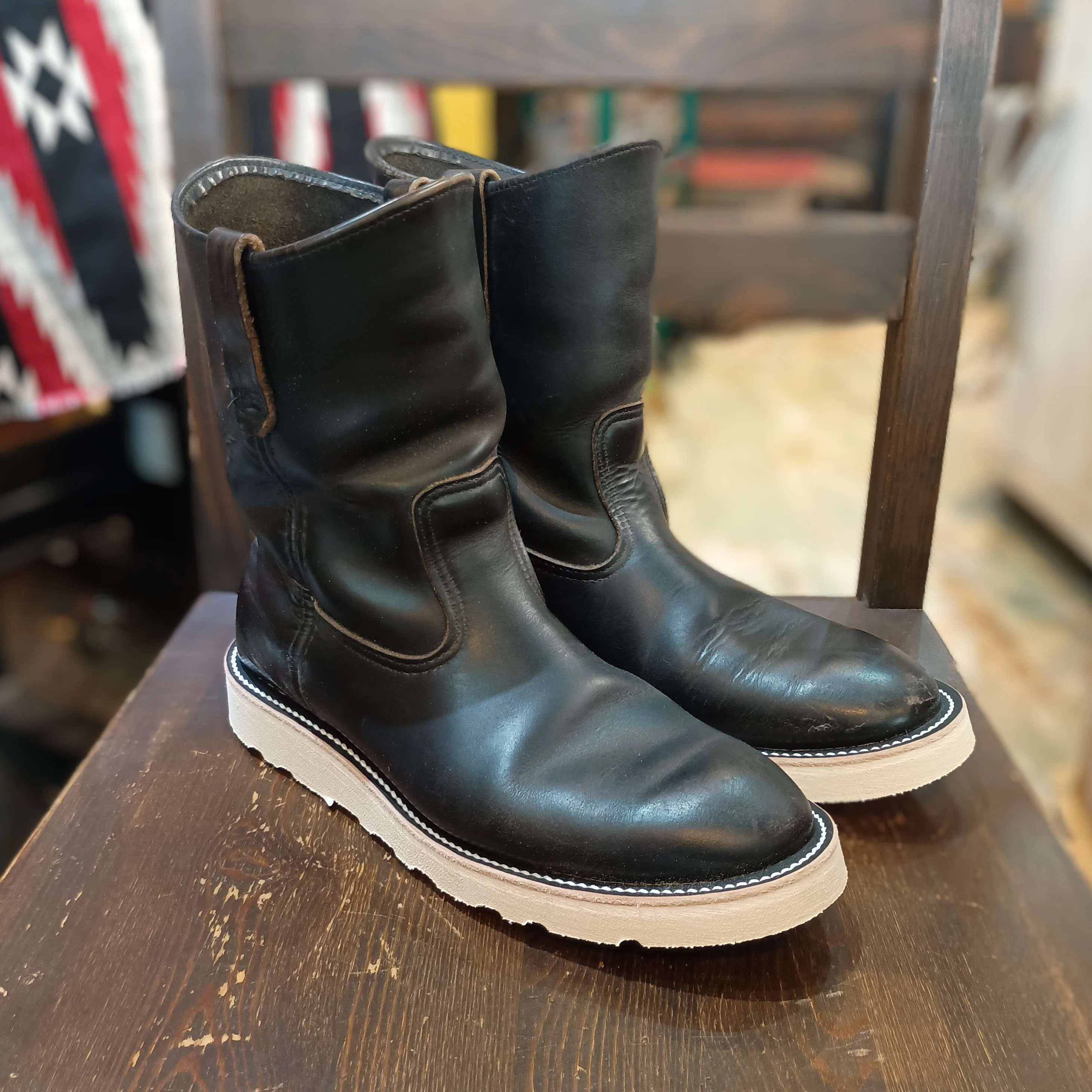 Resole/ソールカスタム】Red Wing#8169 PECOS+vibram#4014｜CREA