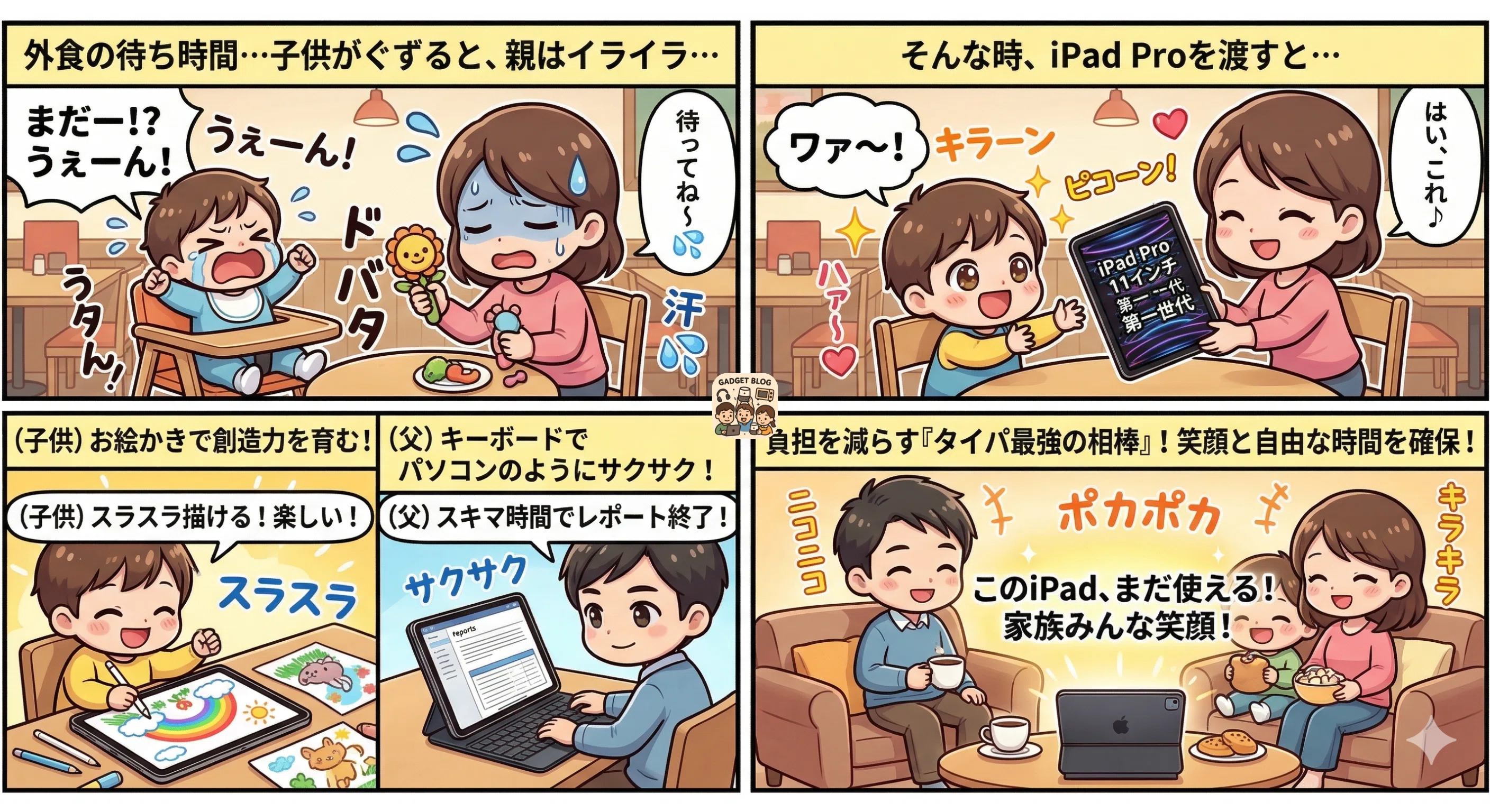 学生＆子育て世代へ！iPad Pro 11インチ 第一世代はいつまで・まだ