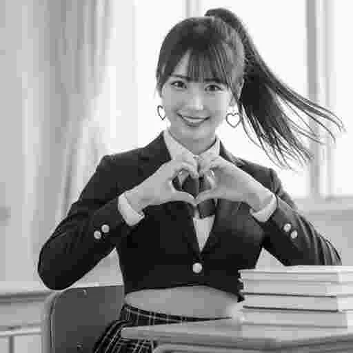 可愛い女子高生 写真素材(12AJ)サンプル040