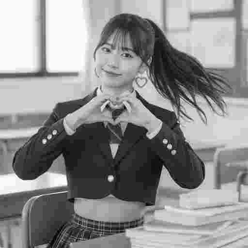 可愛い女子高生 写真素材(12AJ)サンプル028