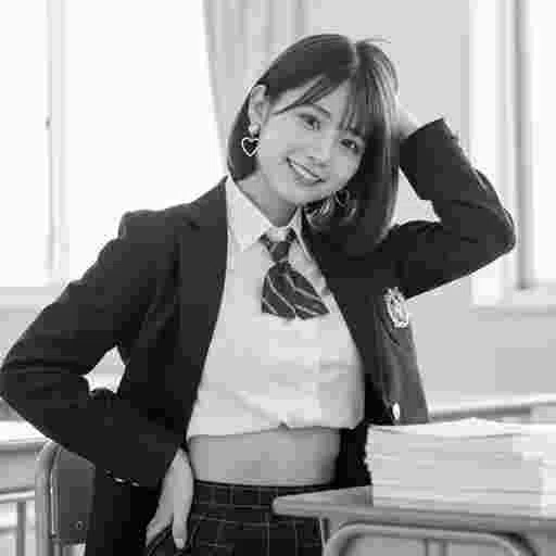 可愛い女子高生 写真素材(12AJ)/写真販売 AI画像 有料<40枚:350円>商用利用可(サンプル)035