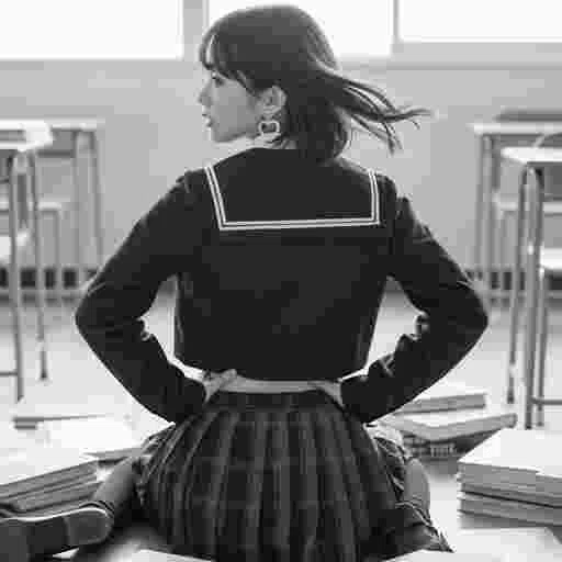 可愛い女子高生 写真素材(12AJ)/写真販売 AI画像 有料<40枚:350円>商用利用可(サンプル)026