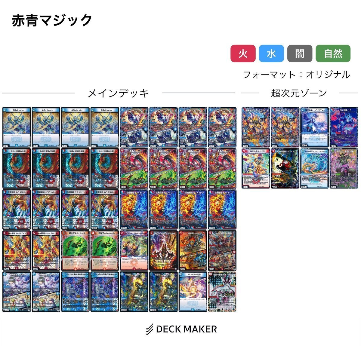 DM】全国大会2025日本一決定戦ベスト8 赤青マジック【解説】｜ごっちん