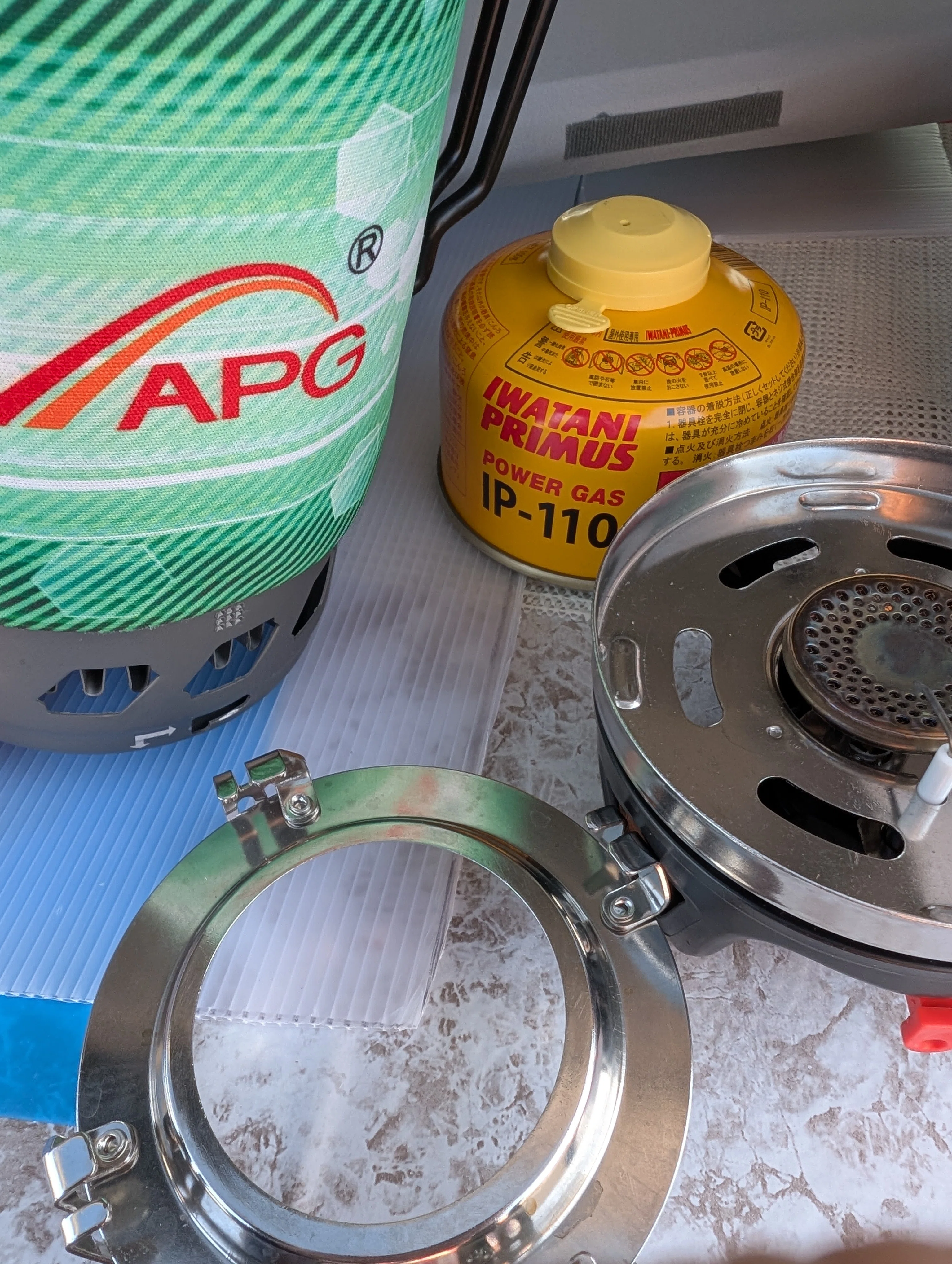 APG ジェットボイル1400ml 私の車中泊、キャンプの必需品 その9 ジェットボイル｜Sugitara