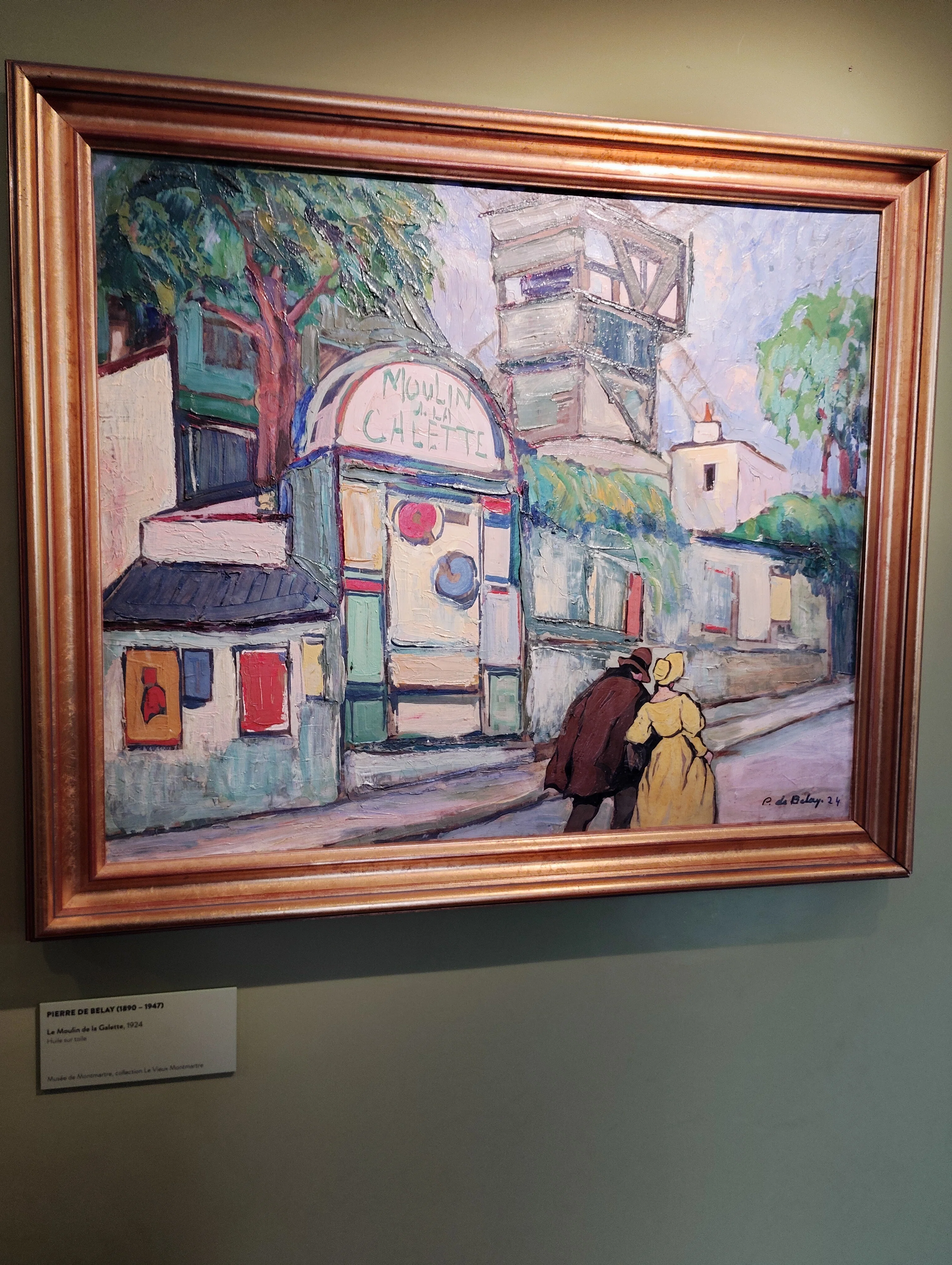 No.5 モンマルトル美術館 常設展。今回博物館という位置づけも、少し