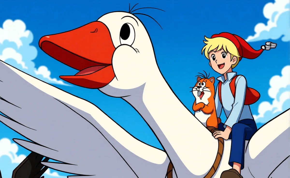 アニメ　ニルスのふしぎな旅セル画、工程表、オリジナル画 ニルスのふしぎな旅」の魅力を語る7千字｜白井暁彦 aka しらいはかせ