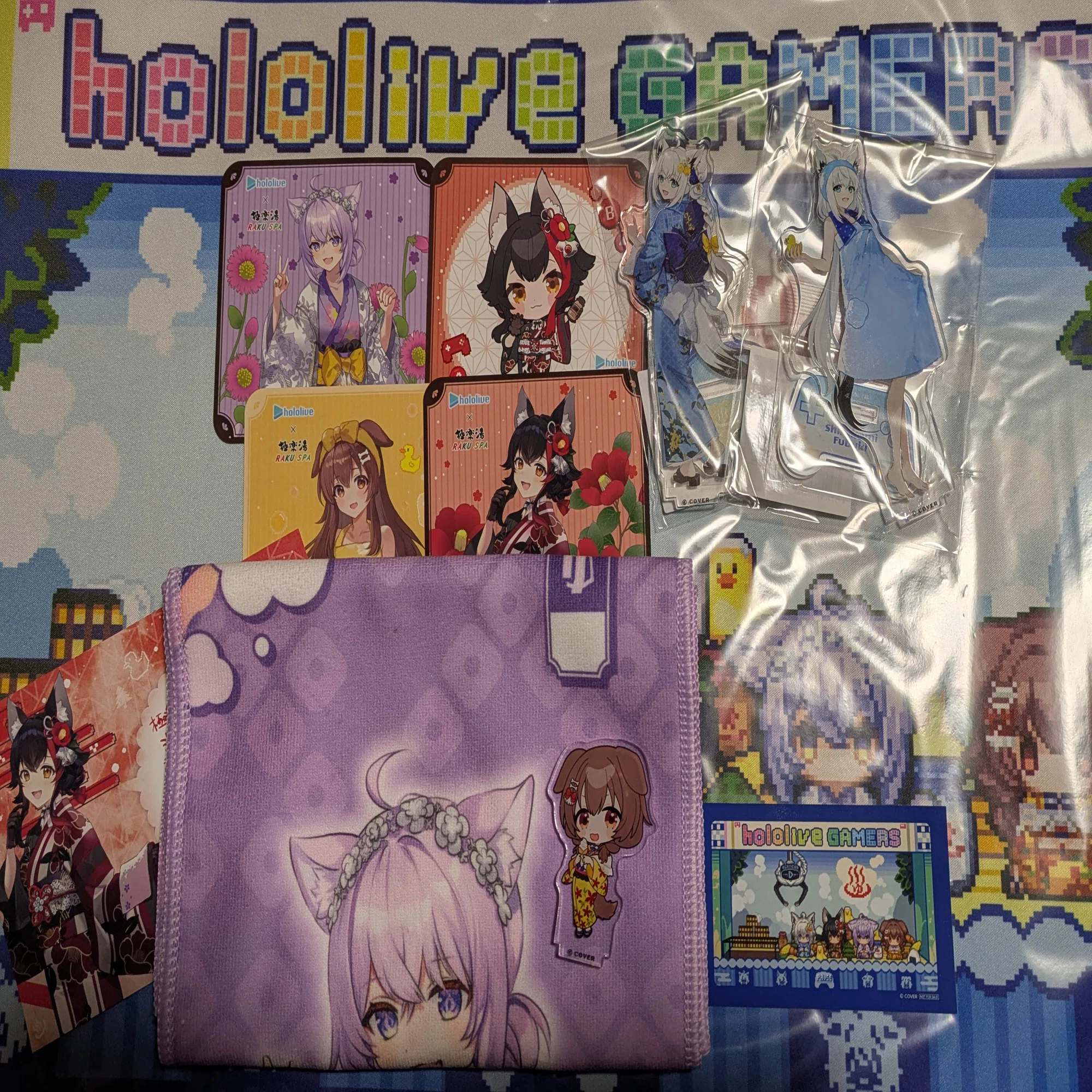 ホロライブ】フロライフゲーマーズに行ってきた【極楽湯】｜余(よ)＠海 