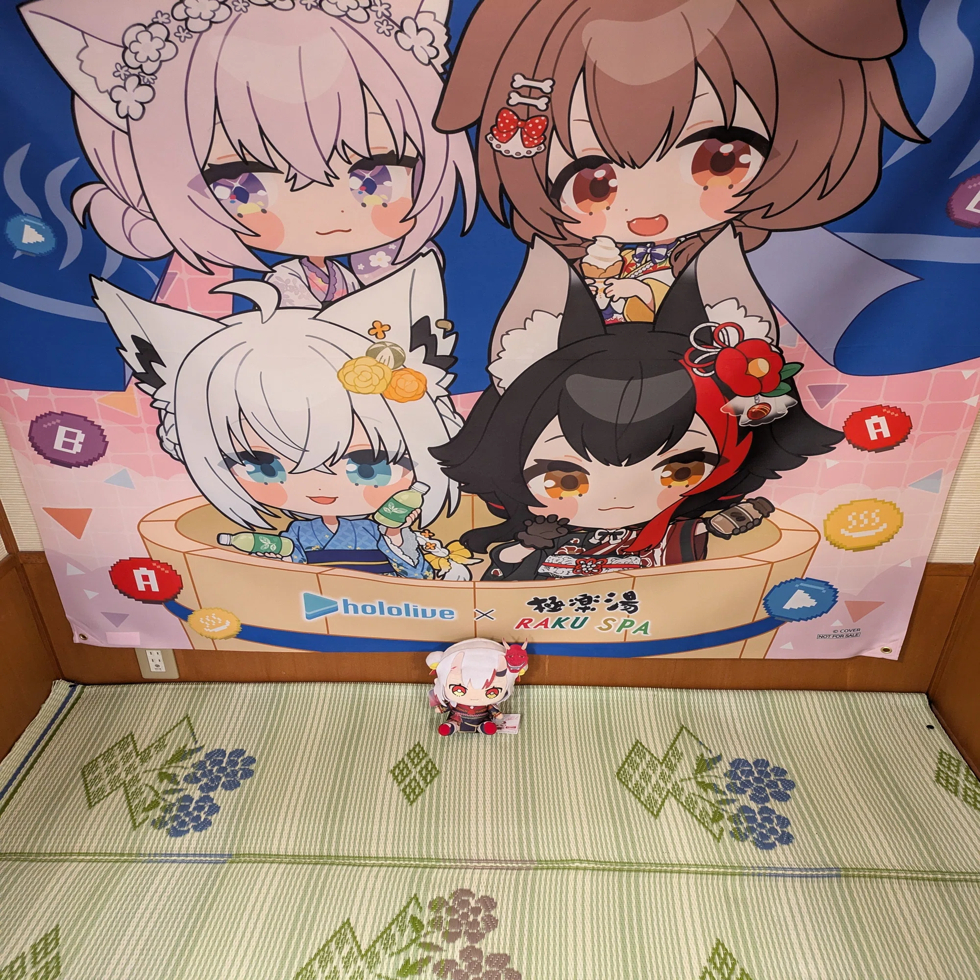 ホロライブ】フロライフゲーマーズに行ってきた【極楽湯】｜余(よ)＠海 
