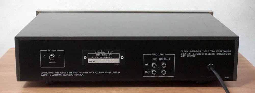 Accuphase T-107 修理調整記録3｜BLUESS Laboratory